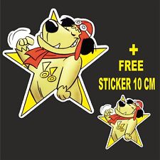 Adesivo muttley sticker usato  Massa di Somma