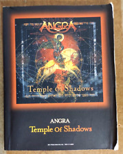 Guia de guitarra Angra Temple Of Shadows livro partitura banda japonesa comprar usado  Enviando para Brazil