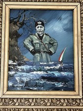 Romano mussolini quadro usato  Monza