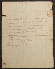 Troisième Consul Charles LEBRUN duc de Plaisance autographe comprar usado  Enviando para Brazil