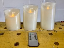 Wax pillar led for sale  SOUTHAMPTON