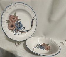 EPO PROVENCE FEITO NA COREIA TIGELA DE SERVIR 9 7/8 POLEGADAS PRATO DE JANTAR 11 7/8 POLEGADAS comprar usado  Enviando para Brazil