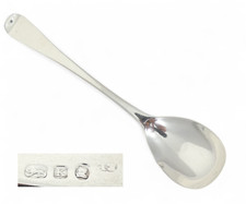 Colher de ovo georgiana antiga de prata esterlina 1805 mostarda cruet antiga inglesa Londres comprar usado  Enviando para Brazil