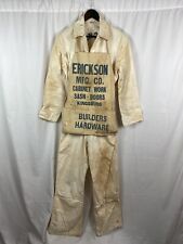 Macacão Calco Union bordado vintage C1940 com avental correspondente comprar usado  Enviando para Brazil