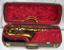 Usado, 1935 H. N. WHITE KING Voll true-ii profissional Eb SAXOFONE ALTO PRECISA FUNCIONAR comprar usado  Enviando para Brazil