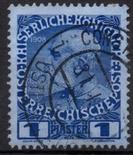 Austria levante 1908 usato  Firenze