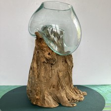 Vase verre soufflé d'occasion  Cucq