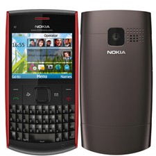 Celular teclado original desbloqueado Nokia X2-01 câmera Bluetooth GSM 2G QWERTY comprar usado  Enviando para Brazil
