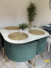 Dinning table marble for sale  PETERBOROUGH