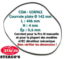 Courroie platine disque d'occasion  Nancy-