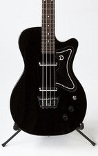 Danelectro 56 Single Cutaway Bass - Preto com cabeçote de golfinho em perfeito estado comprar usado  Enviando para Brazil