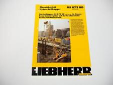 Prospekt liebherr hs873hd gebraucht kaufen  Merseburg