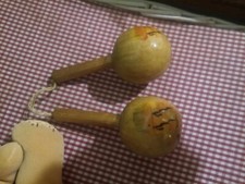 Vintage maracas venezuela usato  Torino