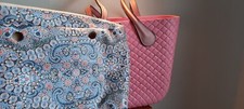 Grand sac rose d'occasion  Rion-des-Landes