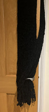 Long black knitted for sale  LEICESTER
