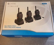 Esynic 3pcs walkie for sale  LOUTH