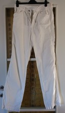 Pantaloni elvstrom bianchi usato  Alba Adriatica