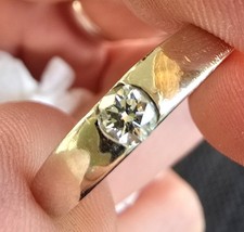 Weissgoldring 585 diamant gebraucht kaufen  Krefeld