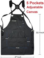 Canvas apron pockets for sale  LONDON