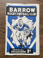 1957 barrow rugby for sale  PONTEFRACT