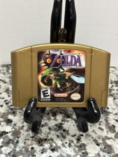 The Legend of Zelda: Majora's Mask (N64 ouro holográfico) autêntico testado LIMPO, usado comprar usado  Enviando para Brazil