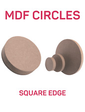 Círculos de madeira MDF - Discos em branco e formas de artesanato 15-60cm diâmetro borda superior quadrada comprar usado  Enviando para Brazil