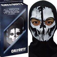 MÁSCARA FACIAL COMPLETA ADULTO MERRICK GHOST CAPUZ DE ESQUI + ETIQUETAS DE CACHORRO ACTIVISION CALL OF DUTY comprar usado  Enviando para Brazil