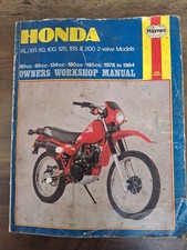 Haynes honda xr80 for sale  DEAL