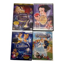 Disney Princess (4 DVD Lot) Sleeping Beauty, Snow White, Cinderella 1 and 2 comprar usado  Enviando para Brazil