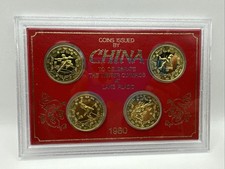 Conjunto de 4 moedas comemorativas dos Jogos Olímpicos de Inverno de Yuan da China Lake Placid (Sh32/J2) comprar usado  Enviando para Brazil