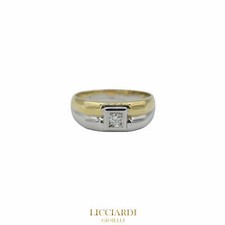 Anello solitario uomo usato  Marigliano