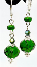 Crystal silver dangle for sale  West Chester