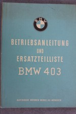 Bmw 403 betriebsanleitung gebraucht kaufen  Nassenfels
