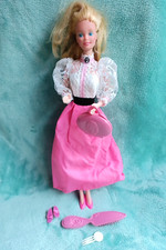 Barbie vintage 1982 rosto de anjo com vestido, pincel e estojo de beleza comprar usado  Enviando para Brazil