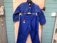 Blue judo suit for sale  TADWORTH