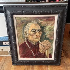 Oil canvas native for sale  Reno