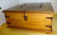 Truhentisch holz massiv gebraucht kaufen  Wipperfürth