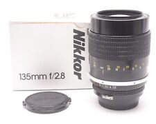 Nikon nikkor 135mm for sale  ST. COLUMB