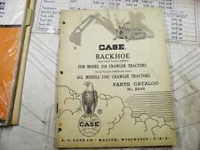 Case backhoe parts for sale  Minerva