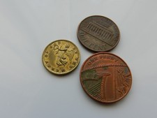 Vintage brass token for sale  BRIDGWATER