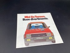 Depliant auto vintage usato  Italia