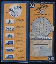 Carte michelin carcassone d'occasion  Nantes-