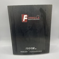 Usado, Amplificador Bridgeable Formula Mach 5175 2 Chanel MOSFET 1000W amplificador de carro comprar usado  Enviando para Brazil