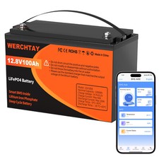 Lifepo4 100ah 12v gebraucht kaufen  Deutschland