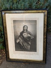 Lithographie xixème cœur d'occasion  Essey-lès-Nancy