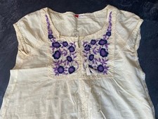 Strandkleid tunika bestickt gebraucht kaufen  Coswig (Anhalt)