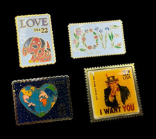 Stamp pinback lot for sale  Orlando