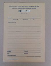 Ddr zeugnis pos gebraucht kaufen  Tangermünde