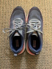 Tênis de corrida Skechers Max Cushion feminino 9 azul refrigerado a ar tapete de ioga comprar usado  Enviando para Brazil