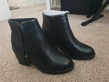 Topshop black ankle for sale  BARKING